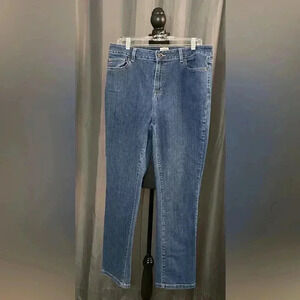 81. L.L. Bean Womens Classic Fit Jeans, Size 14, EUC